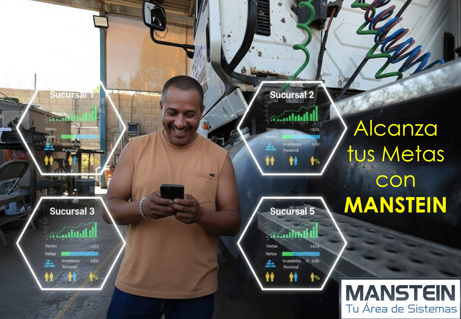 Alcanza tus Metas con Manstein - Taller Mecánico
